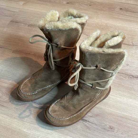 Camper Shoes - Camper Contact Earth‎ Faux Fur Boots. Size 37 US size 7. Excellent condition